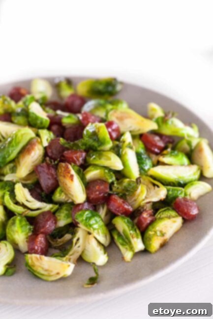 Sweet and Savory Brussels Sprouts with Lap Cheong 1 featured 40257
