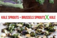 Roasted Garlic Parmesan Kale Sprouts