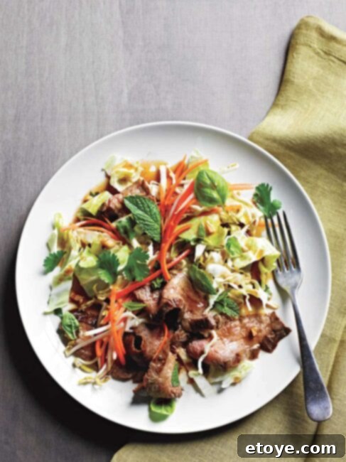 Zesty Thai Steak Salad 1 featured 40566