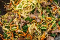 Easy Korean Zucchini Noodles