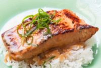 Savory Miso Glazed Salmon