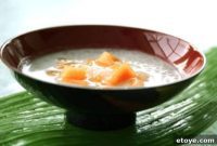 Sweet Coconut Melon Tapioca Delight