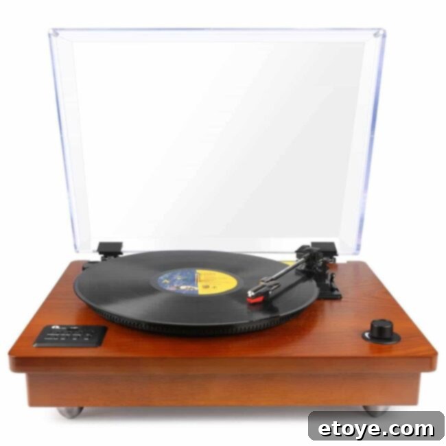 Experience Wireless Vinyl Bluetooth Turntable Review Giveaway 1 featured 42086