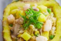 Tropical Pineapple Fried Rice