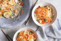 Refreshing Vietnamese Jicama Noodle Salad Low Carb Paleo