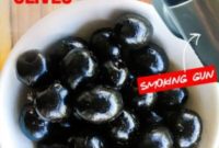 Delicious Smoked Olives Using a Smoking Gun