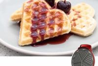 Kalorik Heart Waffle Maker Review and Giveaway