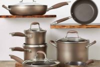Anolon Advanced Bronze Hard Anodized Nonstick Cookware Set Review and Giveaway