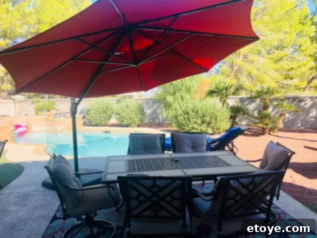 Simply Shade 11-ft Auto-Tilt Umbrella Review and Lowes Giveaway 1 featured 47929