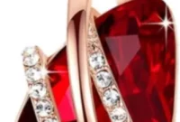 Stunning Swarovski Ruby Red Crystal Necklace Giveaway