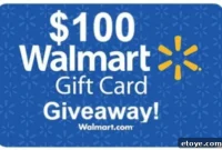Score a Free $100 Walmart Gift Card