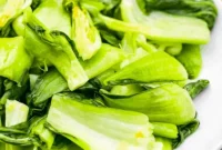 3-Minute Microwave Bok Choy