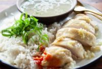 Homemade Hainanese Chicken Rice Perfection