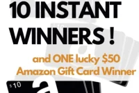 Instant Win Amazon Gift Card