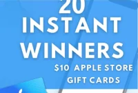 Apple App Store & iTunes Instant Win