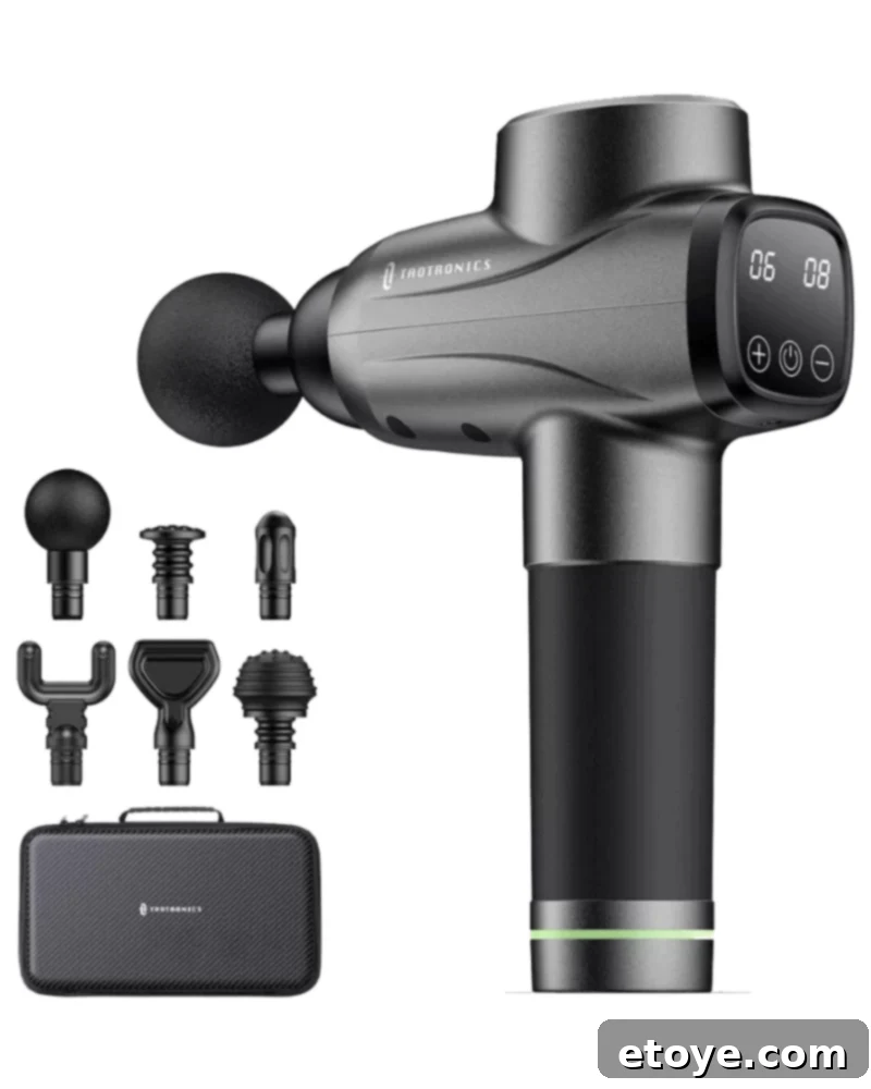 Win a TaoTronics Professional Deep Tissue Muscle Massager Gun 1 featured 52174