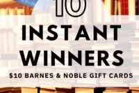 Win Instantly at Barnes and Noble