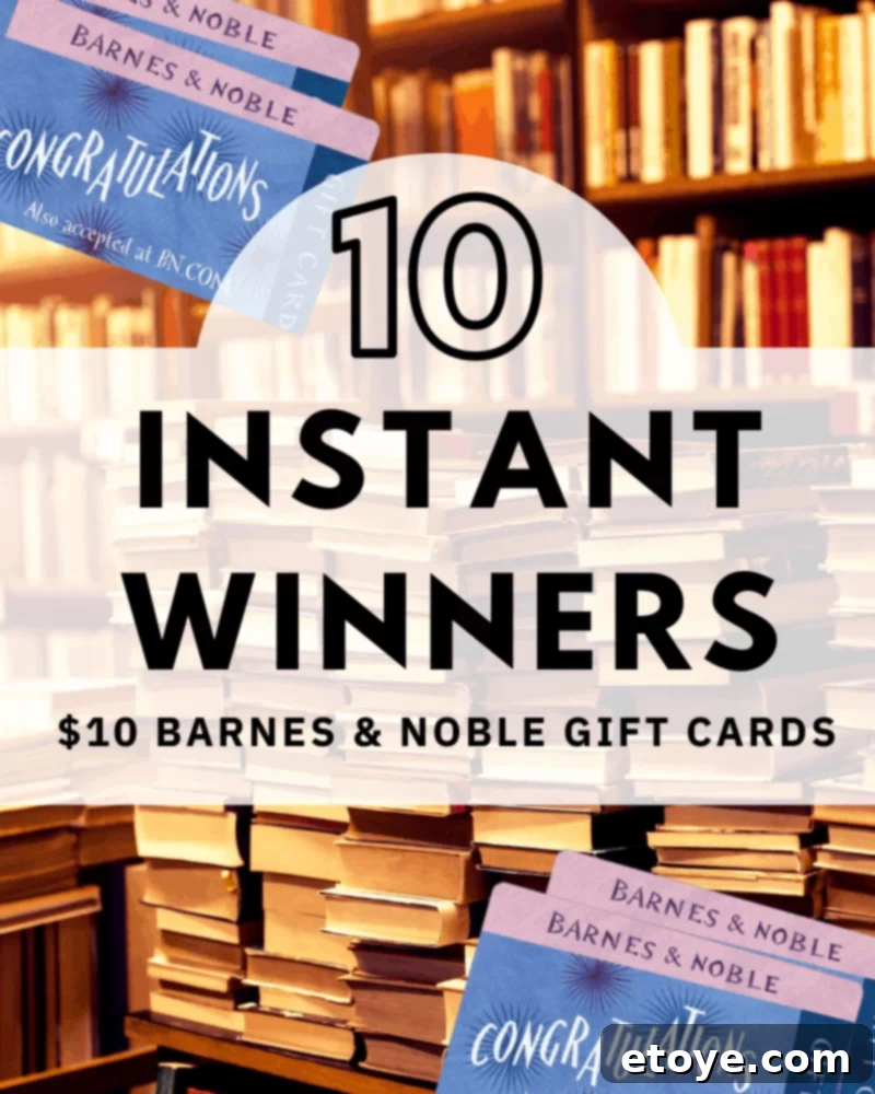 Win Instantly at Barnes and Noble 1 featured 52438