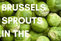 Perfect Microwave Brussels Sprouts