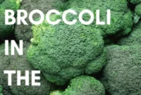 Easy Microwave Steamed Broccoli