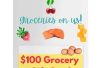 Win a 100 Grocery Gift Card