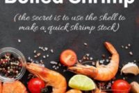 Succulent Boiled Shrimp Recipe