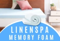 Experience Ultimate Comfort: LinenSpa Gel Infused Memory Foam Topper Giveaway