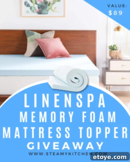Experience Ultimate Comfort: LinenSpa Gel Infused Memory Foam Topper Giveaway 1 featured 53984