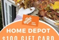 Home Depot 100 Dollar Gift Card Sweepstakes