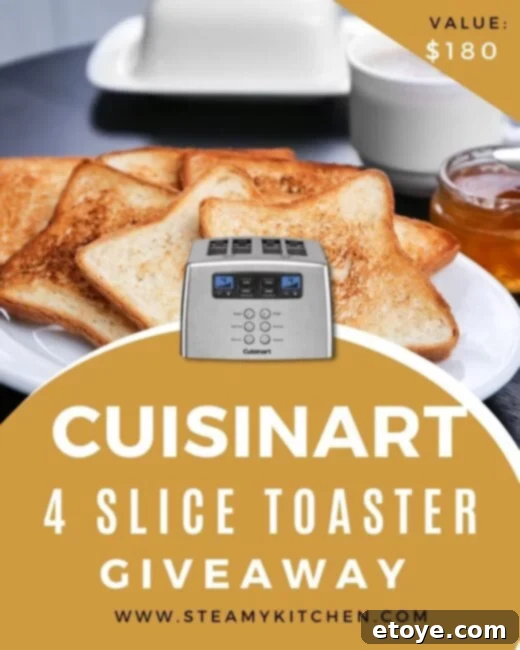 Enter to Win a CuisinArt Touch to Toast 4 Slice Toaster 1 featured 54721