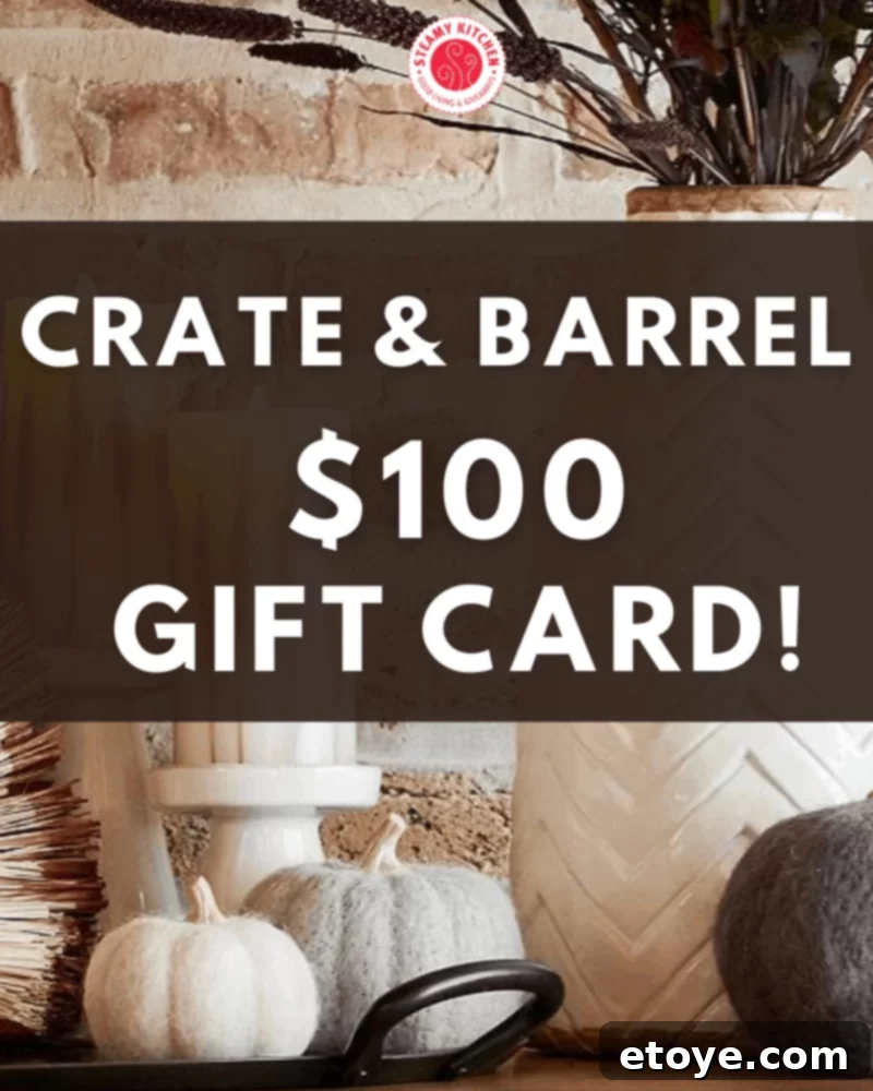 Win a Crate and Barrel 100 Gift Card 1 featured 54733