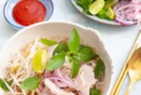 Savory Vietnamese Turkey Pho Using Leftover Bones