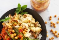 Masala Turkey Buddha Bowl with Lightning-Fast Mango & Golden Raisin Chutney