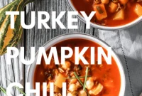 Ultimate Leftover Turkey Pumpkin Chili