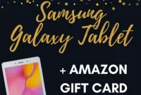 Win a Samsung Galaxy Tablet Instantly