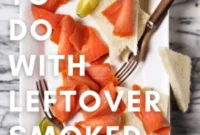 Reinventing Leftover Smoked Salmon