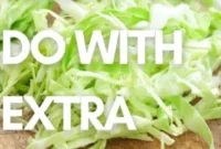 Creative Uses for Extra Cabbage