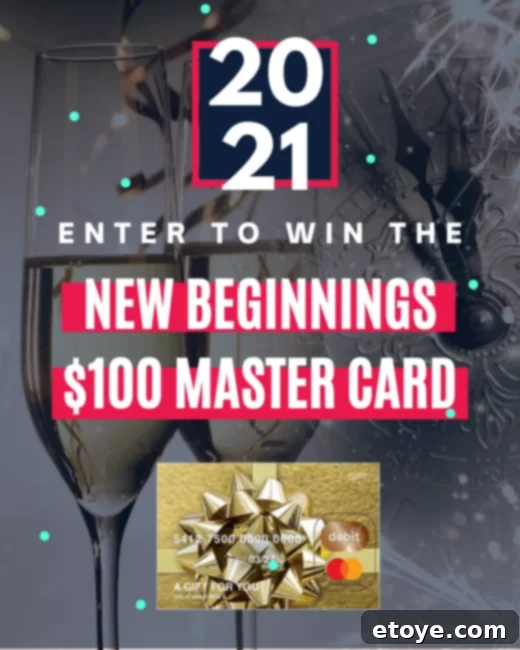 Kickstart Your New Beginning 100 MasterCard Gift Card Giveaway 1 featured 57555