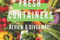 Revolutionize Your Fridge: Luxear Fresh Container Review & Giveaway