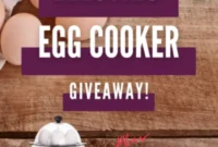 Win a DASH Deluxe Electric Egg Cooker