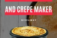 Win an Electric Griddle and Crepe Maker