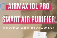 Okaysou AirMax10L Pro Smart Air Purifier Review and Win
