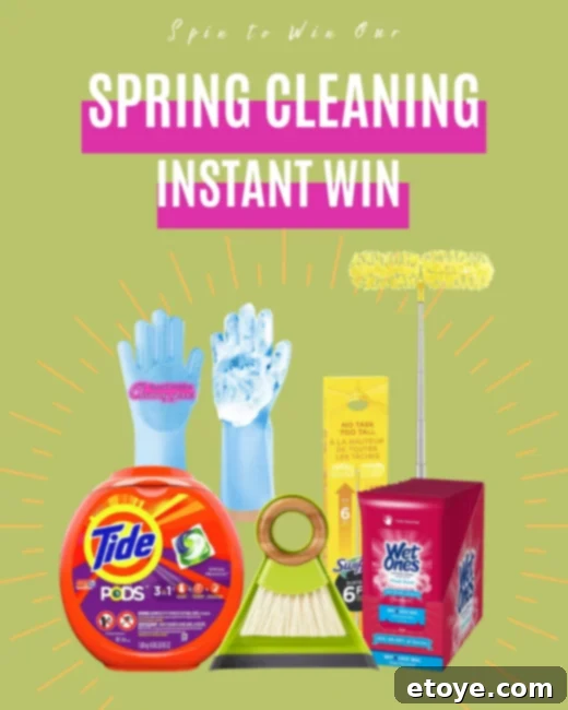 Spring Clean & Win Now! 1 featured 61555