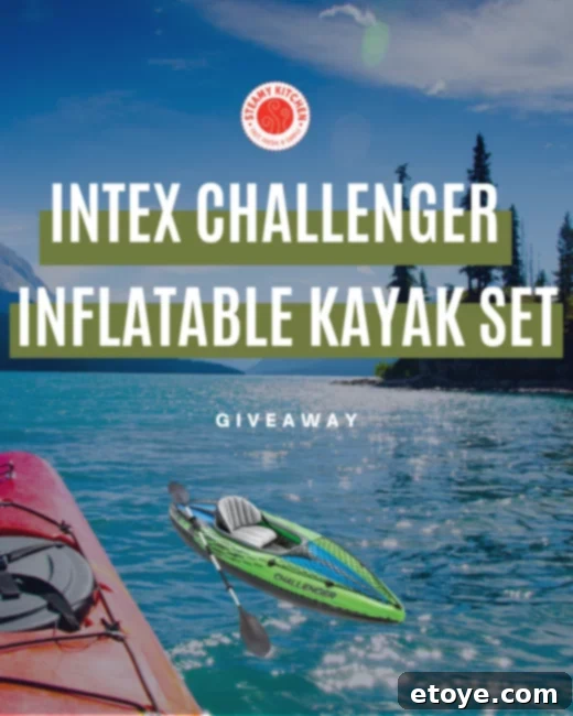 Win an Intex Challenger Inflatable Kayak Set 1 featured 61738