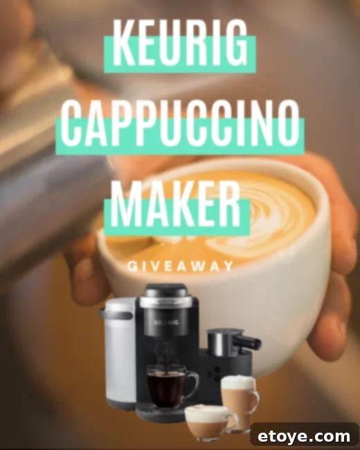 Keurig Cappuccino Maker Sweepstakes 1 featured 61920