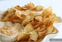 Homemade Airy Potato Chips