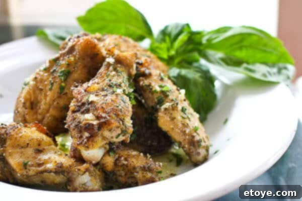 Crispy Parmesan Garlic Wings 1 featured 7055