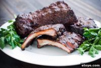 Paul’s Signature Sweet and Smoky Ribs