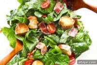 Craveable BLT Salad with Tangy Buttermilk Dressing