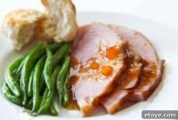 Mango Ginger Glazed Easter Ham